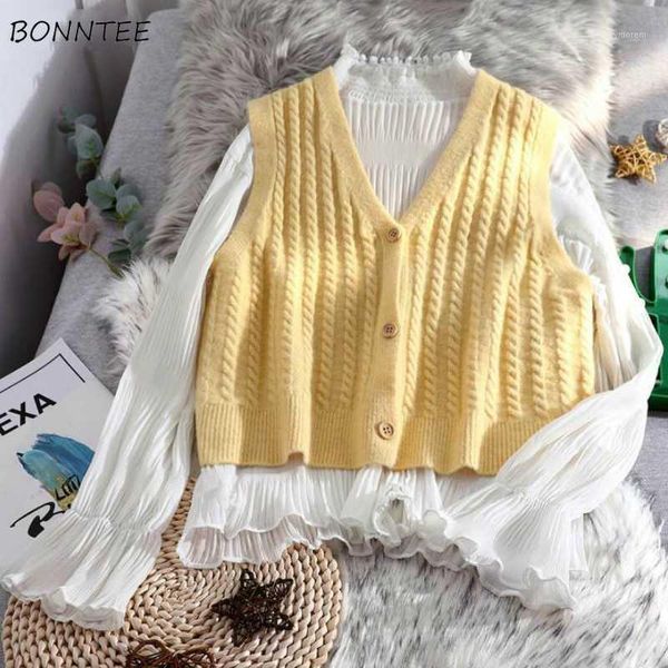 sweater vest women knitting v-neck elegant students solid simple 2xl casual daily womens clothing loose chic harajuku new1, Black;white
sweater vest women knitting v-neck elegant students solid simple 2xl casual daily womens clothing loose chic harajuku new1, Black;white