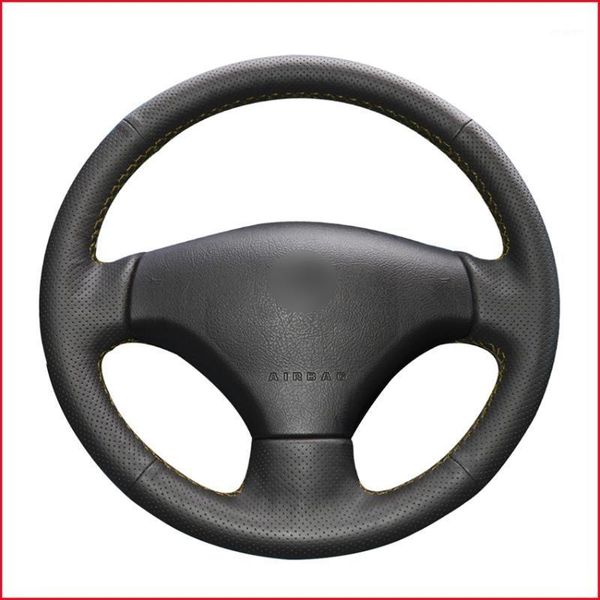 steering wheel covers mewant diy black genuine leather car cover for 206 2007-2009 207 c21
steering wheel covers mewant diy black genuine leather car cover for 206 2007-2009 207 c21