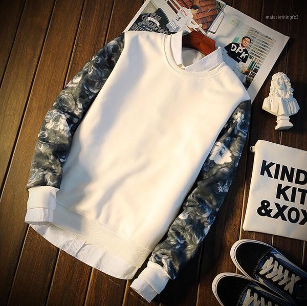 men's hoodies & sweatshirts mens floral print o neck casual hommes moletom masculino poleron hombre male moleton masculino1, Black
men's hoodies & sweatshirts mens floral print o neck casual hommes moletom masculino poleron hombre male moleton masculino1, Black