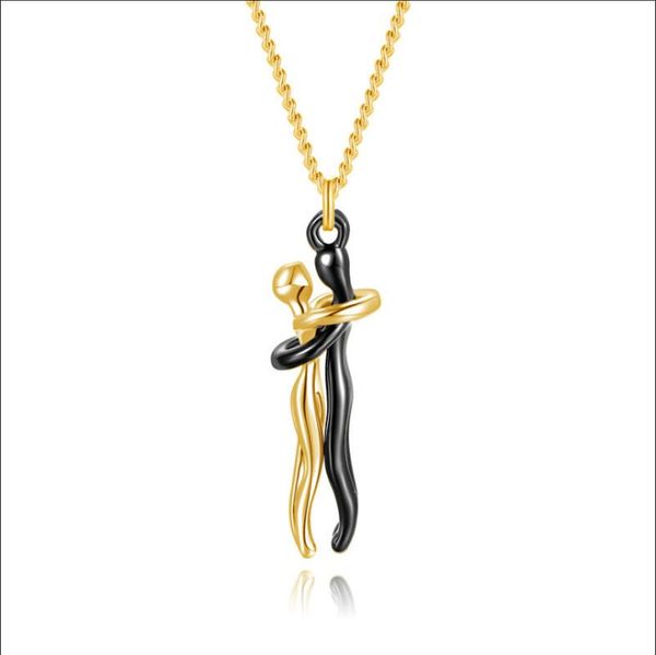 new straight express emotion necklace human body pendant necklace men and women love gift fashion accessories, Black
new straight express emotion necklace human body pendant necklace men and women love gift fashion accessories, Black