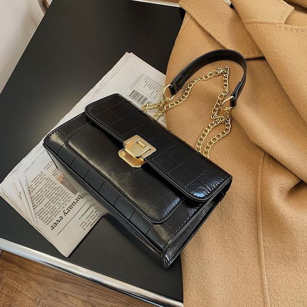 cross body fashion chain strap handbag for women pu leather shoulder female bag plaid luxury crossbody lady versatile square
cross body fashion chain strap handbag for women pu leather shoulder female bag plaid luxury crossbody lady versatile square