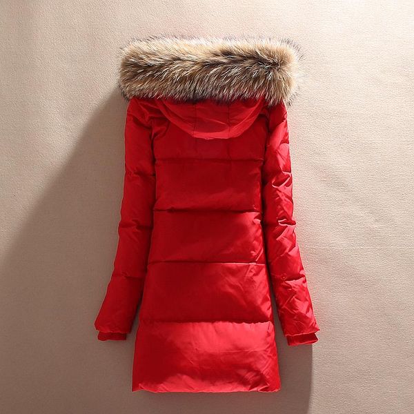 women's down & parkas jacket 2021 long women winter duck coat real fur collar jackets doudoune femme hiver kj1024, Black
women's down & parkas jacket 2021 long women winter duck coat real fur collar jackets doudoune femme hiver kj1024, Black