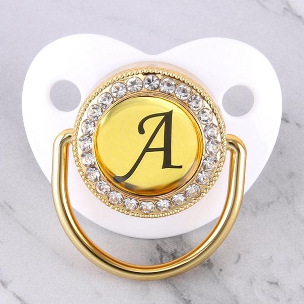 luxury glam crystal white bling pacifier 26 initial letters handmade rhinestones baby dummy soother wholesale bpa free
luxury glam crystal white bling pacifier 26 initial letters handmade rhinestones baby dummy soother wholesale bpa free