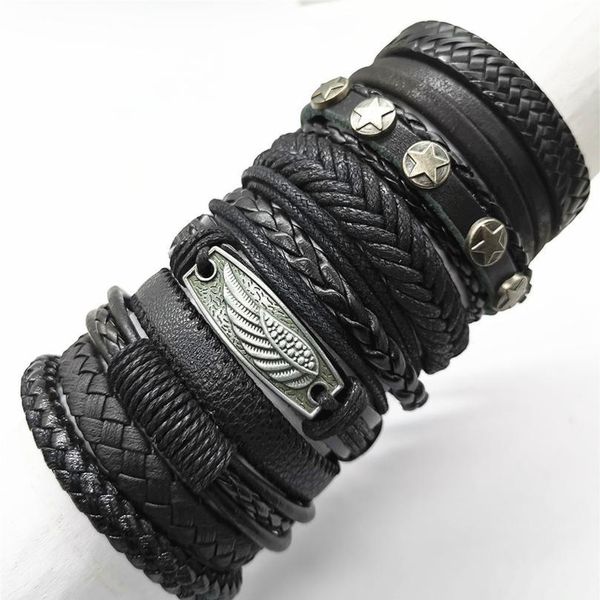 black 10pcs/set brown woven new fashion handmade men bracelets male women leather bracelet tree bracelets wholesale jewe jllqqp, Golden;silver
black 10pcs/set brown woven new fashion handmade men bracelets male women leather bracelet tree bracelets wholesale jewe jllqqp, Golden;silver