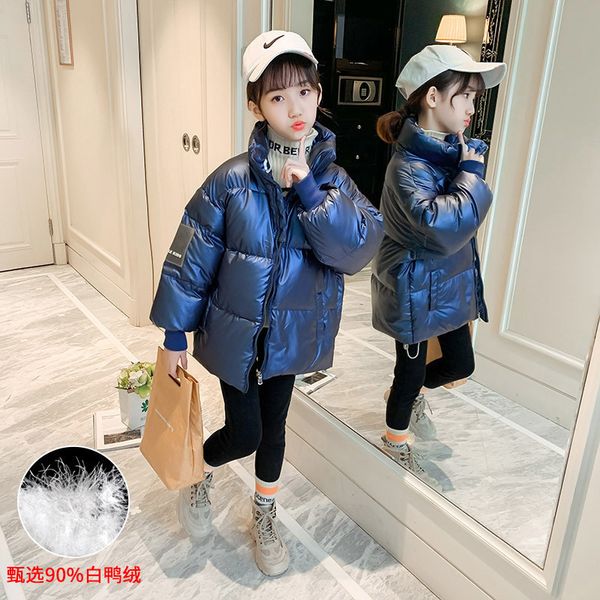 lgirl's m8down red style net winter foreign dress 2020 new korean edition children's off season bright face cotton padded jacket f, Blue;gray
lgirl's m8down red style net winter foreign dress 2020 new korean edition children's off season bright face cotton padded jacket f, Blue;gray