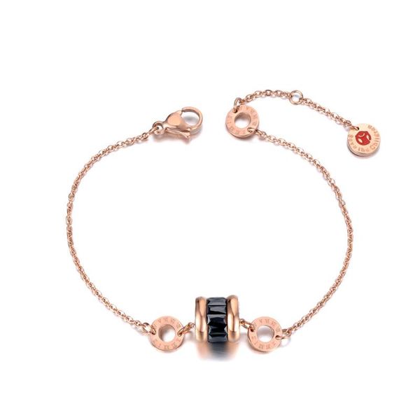 charm bracelets titanium stainless steel black cz crystal roman numerals bracelet for women bohemia chain & link b19078, Golden;silver
charm bracelets titanium stainless steel black cz crystal roman numerals bracelet for women bohemia chain & link b19078, Golden;silver