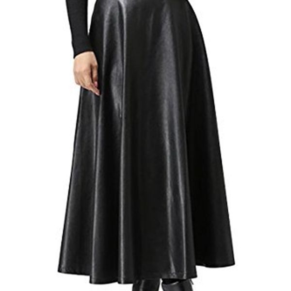 customize women's autumn winter spring long faux leather skirts woman's high waist midi maxi plus size skirt y200326, Black
customize women's autumn winter spring long faux leather skirts woman's high waist midi maxi plus size skirt y200326, Black