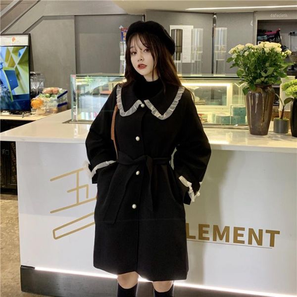 autumn black trench coat women overcoat fashions college harajuku long outerwear coat loose ruffles pocket female windbreaker1, Tan;black
autumn black trench coat women overcoat fashions college harajuku long outerwear coat loose ruffles pocket female windbreaker1, Tan;black
