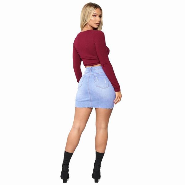 skirts 2021 e-commerce's goods supply broken holes tight women's denim skirt manufacturer's direct sales womens, Black
skirts 2021 e-commerce's goods supply broken holes tight women's denim skirt manufacturer's direct sales womens, Black