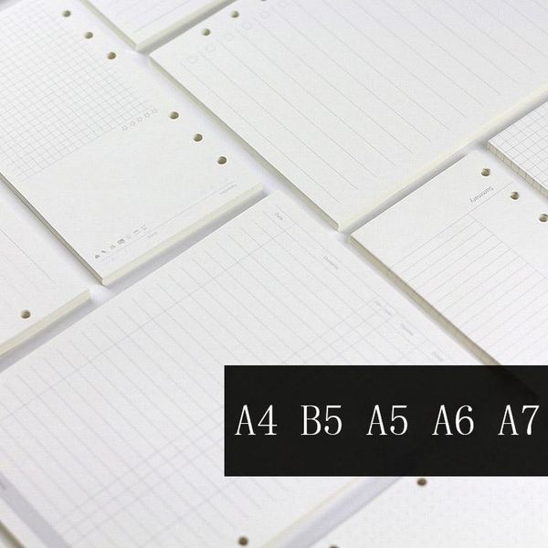 45 sheets a7 a6 a5 pure color simple 6 hole loose-leaf notepad for core inner hand account planner refills school office supply, Purple;pink
45 sheets a7 a6 a5 pure color simple 6 hole loose-leaf notepad for core inner hand account planner refills school office supply, Purple;pink