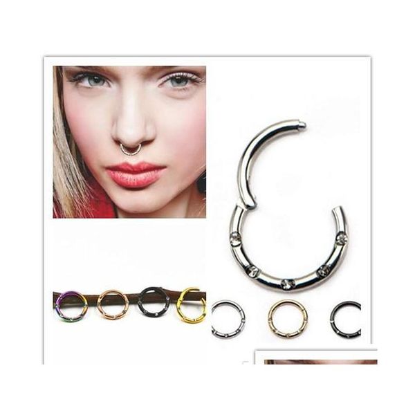 piercing nose ring nose stud hoop with rhinestone septum clicker ring piercing nose clip rings body piercing jewelry vjw1o, Silver
piercing nose ring nose stud hoop with rhinestone septum clicker ring piercing nose clip rings body piercing jewelry vjw1o, Silver