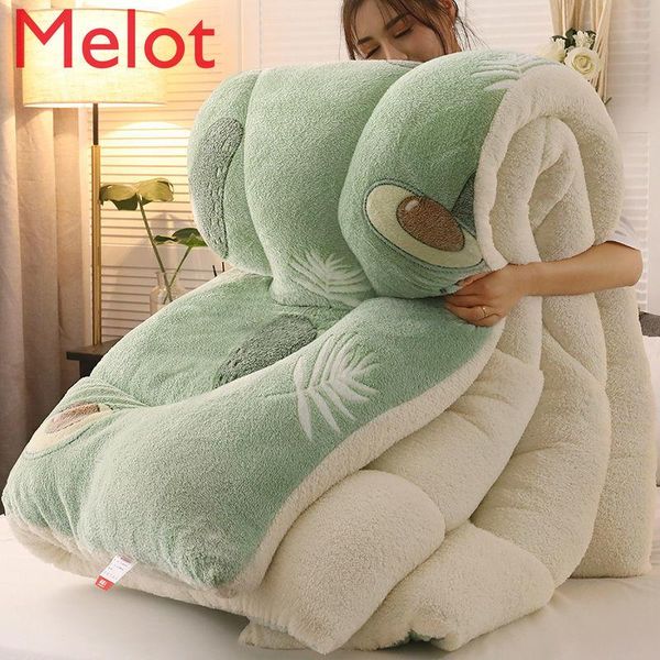 super warm lamb quilt winter quilt 5kg double-sided velvet thickened warm autumn spring plush duvet insert blanket
super warm lamb quilt winter quilt 5kg double-sided velvet thickened warm autumn spring plush duvet insert blanket