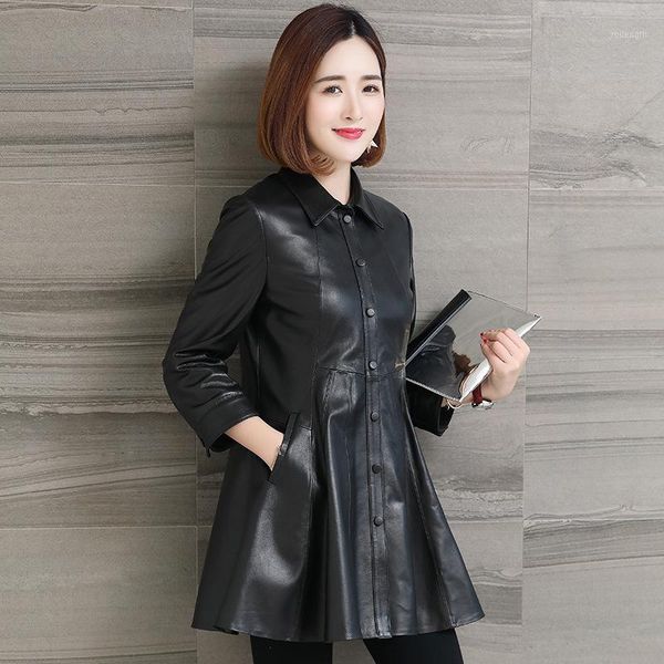 real leather jacket autumn spring jacket women clothes 2019 genuine sheepskin coat female long trench coats chaqueta mujer y33251, Black
real leather jacket autumn spring jacket women clothes 2019 genuine sheepskin coat female long trench coats chaqueta mujer y33251, Black