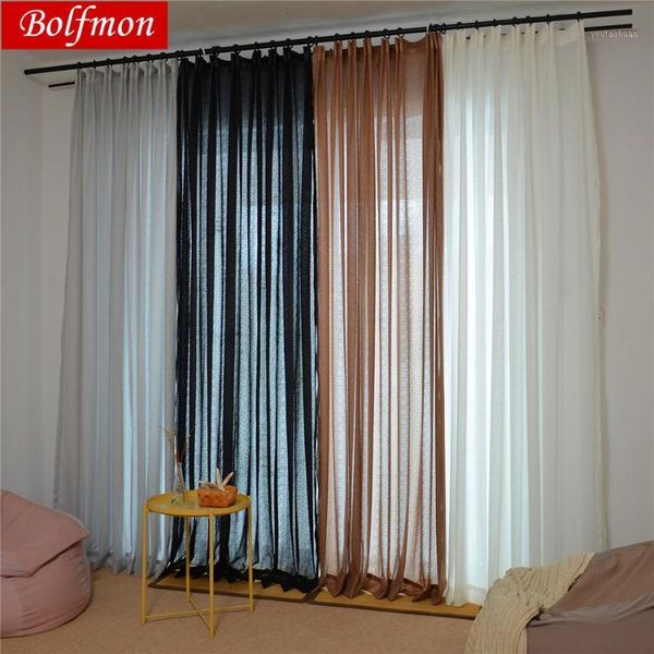 thicken 4 colors elegant solid black white tulle sheer curtain for bedroom screen living room window decor balcony salon draps1
thicken 4 colors elegant solid black white tulle sheer curtain for bedroom screen living room window decor balcony salon draps1