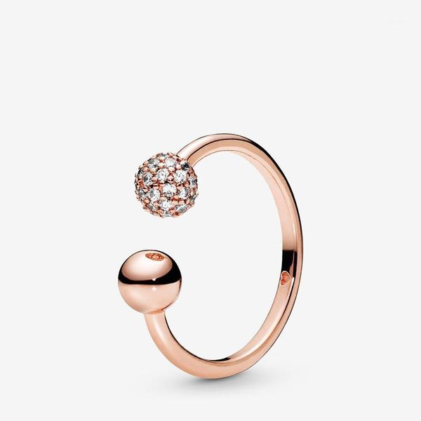 100% 925 sterling silver rings for women polished & pavé bead open adjustable finger ring stackable silver jewelry bague femme1, Golden;silver
100% 925 sterling silver rings for women polished & pavé bead open adjustable finger ring stackable silver jewelry bague femme1, Golden;silver