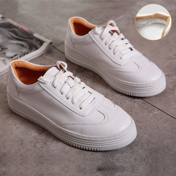 2021 new women fur warm flat sneakers lace up winter thick bottom vulcanized women's solid shoes plush ladies ybc9, Black
2021 new women fur warm flat sneakers lace up winter thick bottom vulcanized women's solid shoes plush ladies ybc9, Black