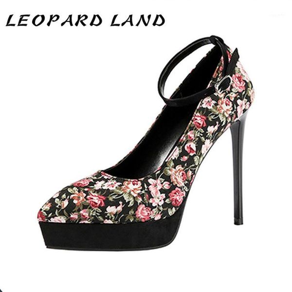 leopard land pointed high-heeled shoes waterproof platform night club with women's sandals pattern stiletto heels lsj1, Black
leopard land pointed high-heeled shoes waterproof platform night club with women's sandals pattern stiletto heels lsj1, Black