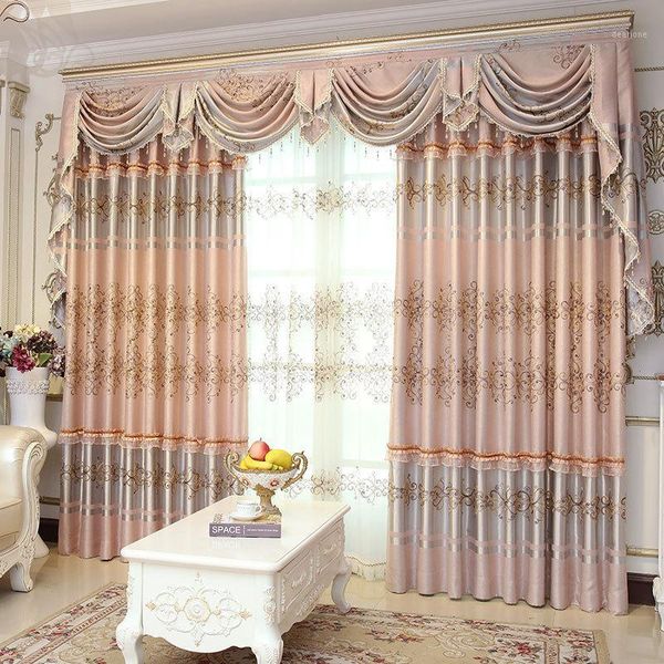 european style curtains for living dining room bedroom embroidery printing splicing curtain tulle finished product customization1
european style curtains for living dining room bedroom embroidery printing splicing curtain tulle finished product customization1