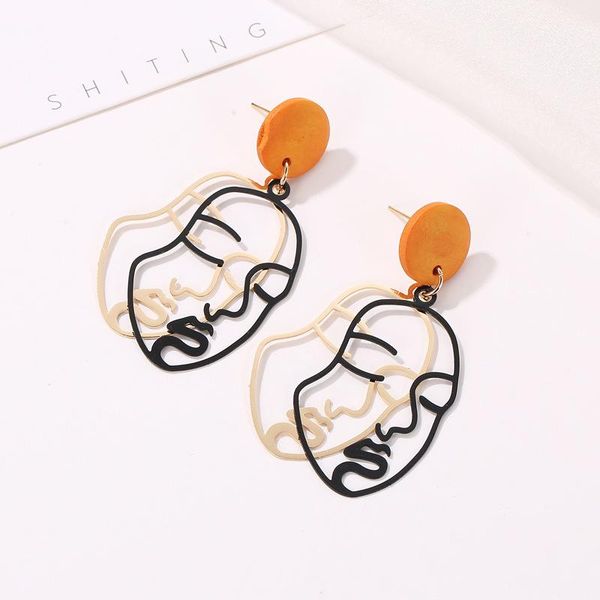 trendy abstract exaggerated drop earrings creative funny person face dangle earrings women girls fashion jewelry, Silver
trendy abstract exaggerated drop earrings creative funny person face dangle earrings women girls fashion jewelry, Silver