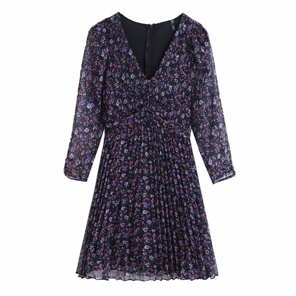 2021 new elegant women dressed in floral printing fashion chiffon ladies plied mini dress girl streetwear chic with neckline draped 8j6i, Black;gray
2021 new elegant women dressed in floral printing fashion chiffon ladies plied mini dress girl streetwear chic with neckline draped 8j6i, Black;gray