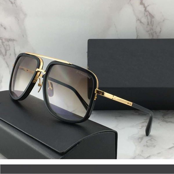Vintage Square Pilot Sunglasses Gold Brown Gradient Sonnenbrile Fashion Men Designer Sunglasses Glasses New with Box
Vintage Square Pilot Sunglasses Gold Brown Gradient Sonnenbrile Fashion Men Designer Sunglasses Glasses New with Box