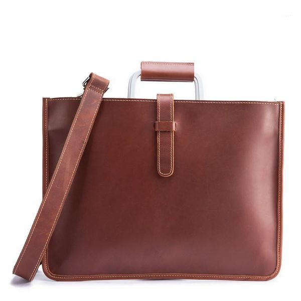 genuine leather briefcase for man vintage men messenger bag business bags male tote a4 document case handbags1
genuine leather briefcase for man vintage men messenger bag business bags male tote a4 document case handbags1