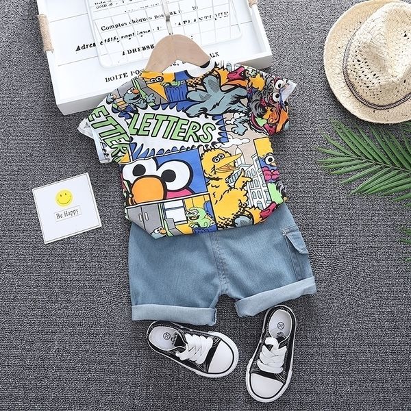 baby clothes outfit boys summer cartoon animal print t shirt and short jeans set for boy clothing costume 1 2 3 4 years y200525, White
baby clothes outfit boys summer cartoon animal print t shirt and short jeans set for boy clothing costume 1 2 3 4 years y200525, White