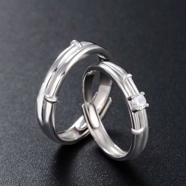 cluster rings adjustable ring 925 couple for men and women a pair of pure silver japanese korean simple first jewelry, Golden;silver
cluster rings adjustable ring 925 couple for men and women a pair of pure silver japanese korean simple first jewelry, Golden;silver
