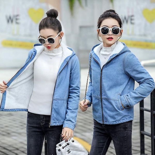 spring autumn winter 2020 women basic coat denim jacket for women hooded winter warm fur jeans jacket casual denim coat, Black;brown
spring autumn winter 2020 women basic coat denim jacket for women hooded winter warm fur jeans jacket casual denim coat, Black;brown