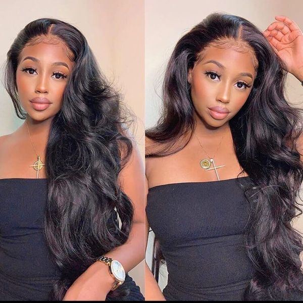 250 density lace wig body wave human hair wigs glueless lace front human hair wigs for black women preplucked lace wig brazilian, Black;brown
250 density lace wig body wave human hair wigs glueless lace front human hair wigs for black women preplucked lace wig brazilian, Black;brown