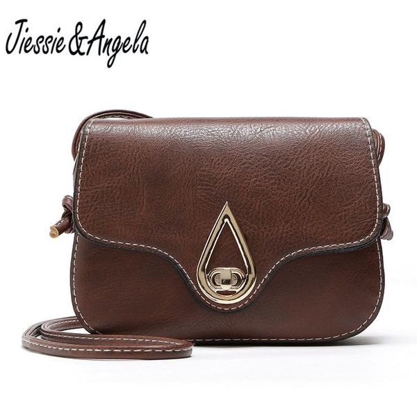 jiessie&angela vintage women crossbody shoulder purse women fashion bag messenger bags leather handbag bolosa
jiessie&angela vintage women crossbody shoulder purse women fashion bag messenger bags leather handbag bolosa