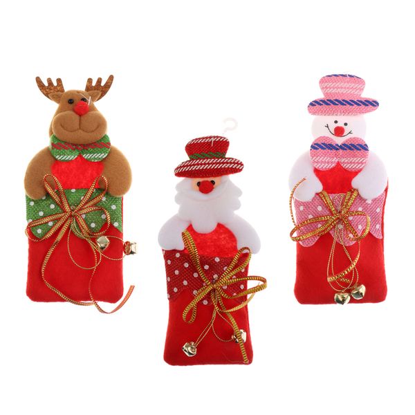 3 pieces christmas tree pendant ornament xmas hanging santa deer snowman candy bag with bell home party decoration santa claus
3 pieces christmas tree pendant ornament xmas hanging santa deer snowman candy bag with bell home party decoration santa claus