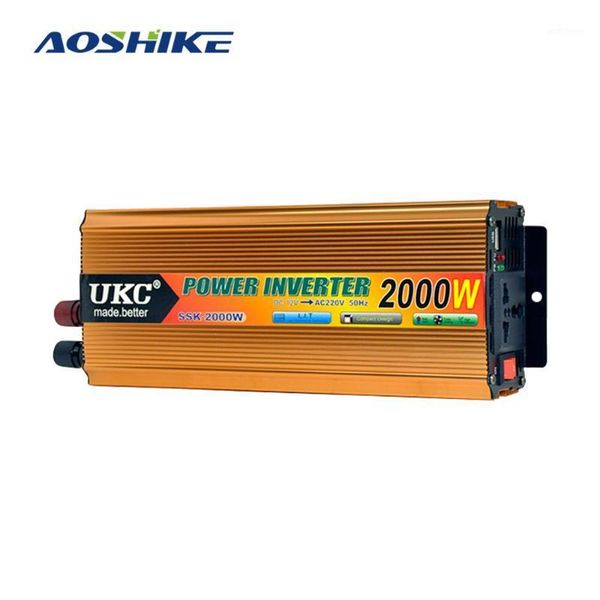 aoshike car inverter 12v to 220v modified sine wave household inverter 200w 500w 1000w 2000w power converter usb for1
aoshike car inverter 12v to 220v modified sine wave household inverter 200w 500w 1000w 2000w power converter usb for1