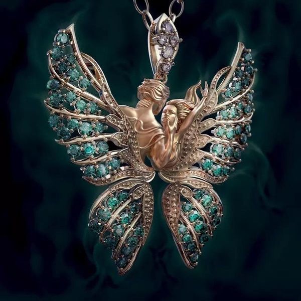 chains angel wing pendant necklace butterfly shaped love couple gift jewelry sweater chain for girls female fashion lovers ac889, Silver
chains angel wing pendant necklace butterfly shaped love couple gift jewelry sweater chain for girls female fashion lovers ac889, Silver