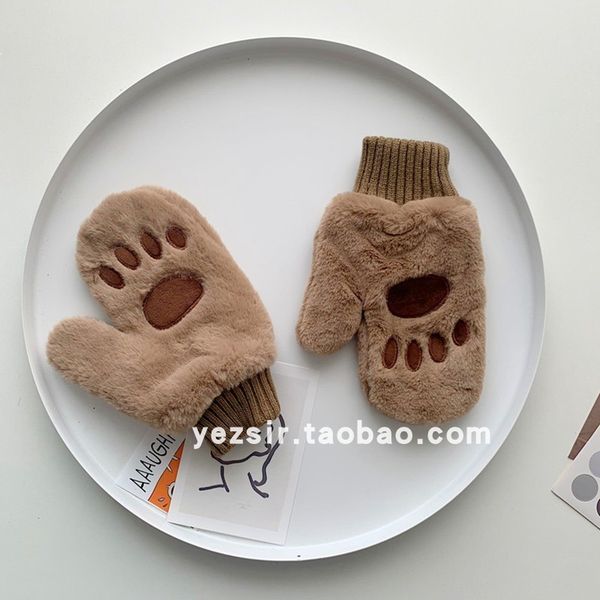 vipnew style students' thick and warm korean bear' paw plush women cute fashion neckwear finger protection cartoon gloves for men, Blue;gray
vipnew style students' thick and warm korean bear' paw plush women cute fashion neckwear finger protection cartoon gloves for men, Blue;gray