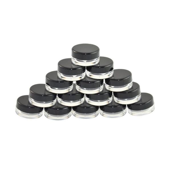 5g 5ml empty clear container jar pot with black lids for powder makeup, cream, lotion, lip balm/gloss, cosmetic samples owb1448
5g 5ml empty clear container jar pot with black lids for powder makeup, cream, lotion, lip balm/gloss, cosmetic samples owb1448