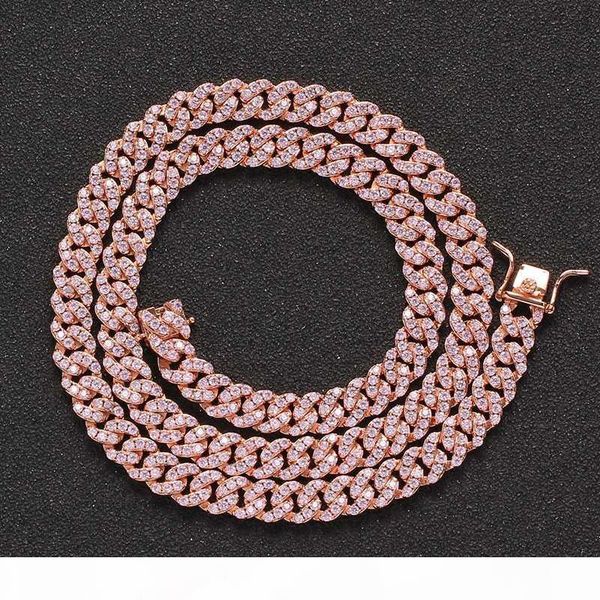 8mm wide pink cubic zirconia paved bling iced out rose gold cuban chain chokers necklaces for men women hip hop rapper jewelry, Silver
8mm wide pink cubic zirconia paved bling iced out rose gold cuban chain chokers necklaces for men women hip hop rapper jewelry, Silver