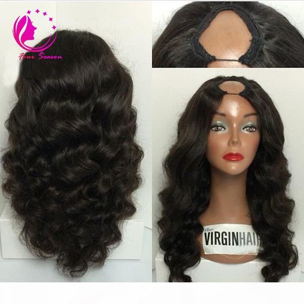 100% unprocessed u part human hair wigs for black women virgin peruvian upart body wave wig 130- 180 density middle side part, Black;brown
100% unprocessed u part human hair wigs for black women virgin peruvian upart body wave wig 130- 180 density middle side part, Black;brown