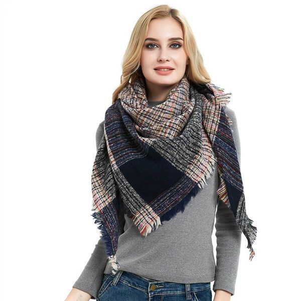 scarves hijab qiu dong speed sell through amazon ms blasting selling fine lattice scarf triangle towel square shawl collar thin model, Blue;gray
scarves hijab qiu dong speed sell through amazon ms blasting selling fine lattice scarf triangle towel square shawl collar thin model, Blue;gray
