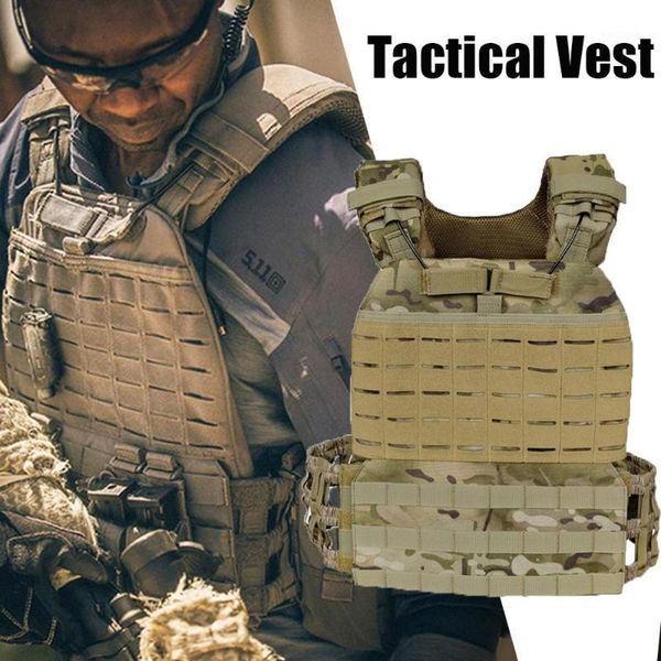 hunting jackets training tactical vest for men/women plate carrier body armor combat army chest rig assault molle1, Camo;black
hunting jackets training tactical vest for men/women plate carrier body armor combat army chest rig assault molle1, Camo;black