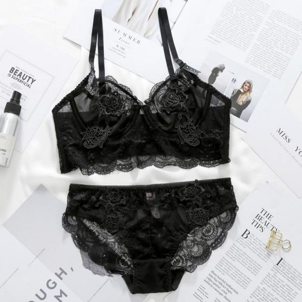 bras sets women lace embroidery floral + onesize underwear brief suits push up sets1, Red;black
bras sets women lace embroidery floral + onesize underwear brief suits push up sets1, Red;black