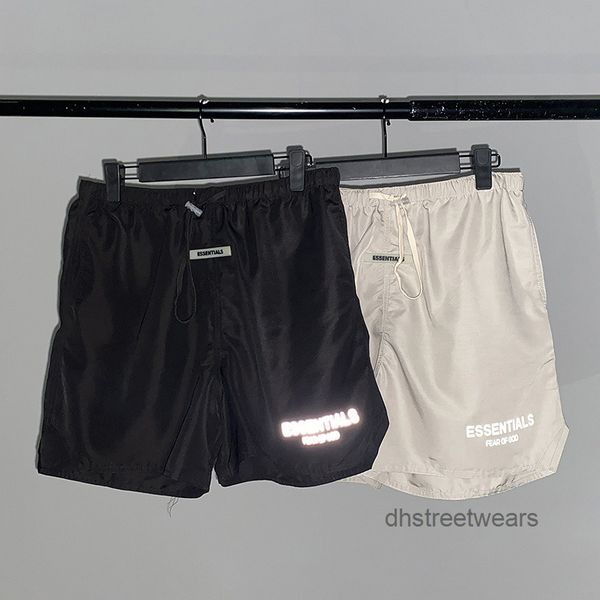 dhstreetwears season 6 essentials letter reflective shorts student party loose sports wear, White;black
dhstreetwears season 6 essentials letter reflective shorts student party loose sports wear, White;black