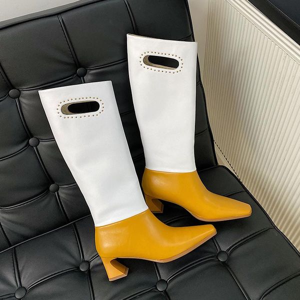 new winter genuine leather knee boots women boots aliens with fashion black unique design women shoes
new winter genuine leather knee boots women boots aliens with fashion black unique design women shoes