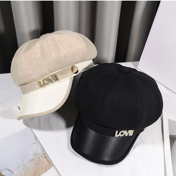 202009-bjm-209522 autumn love letters pu brim leisure lady octagonal hat women visors cap, Blue;gray
202009-bjm-209522 autumn love letters pu brim leisure lady octagonal hat women visors cap, Blue;gray