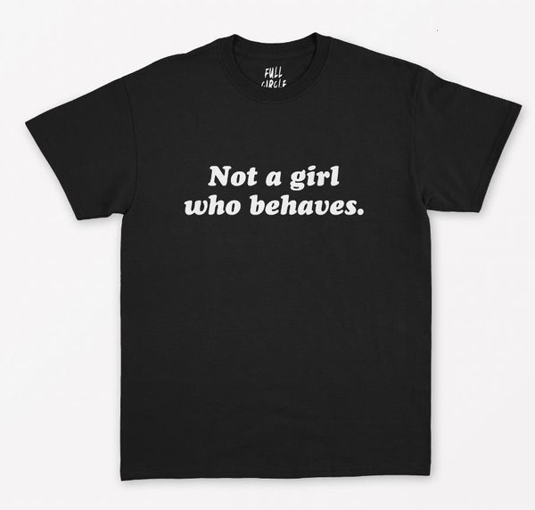 not a girl who behaves print women tshirt cotton casual funny t shirt for lady yong girl tee hipster drop ship s-309, White
not a girl who behaves print women tshirt cotton casual funny t shirt for lady yong girl tee hipster drop ship s-309, White