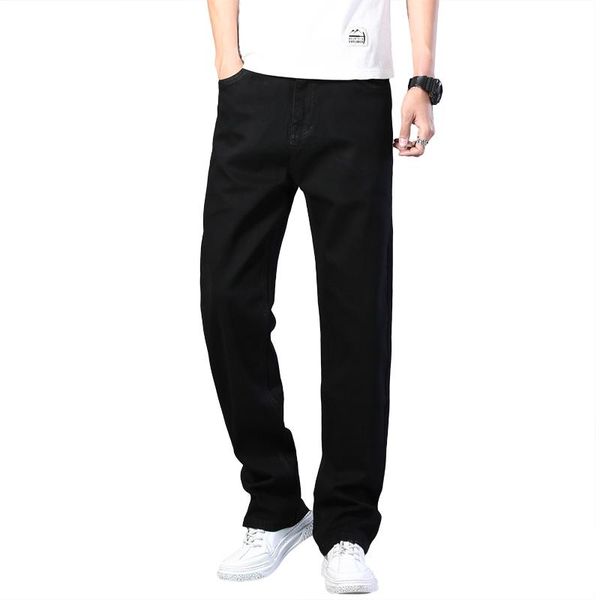 men's jeans 2021 spring and summer lightweight straight loose classic brand embroidery fashion casual large size 40 42 44, Blue
men's jeans 2021 spring and summer lightweight straight loose classic brand embroidery fashion casual large size 40 42 44, Blue