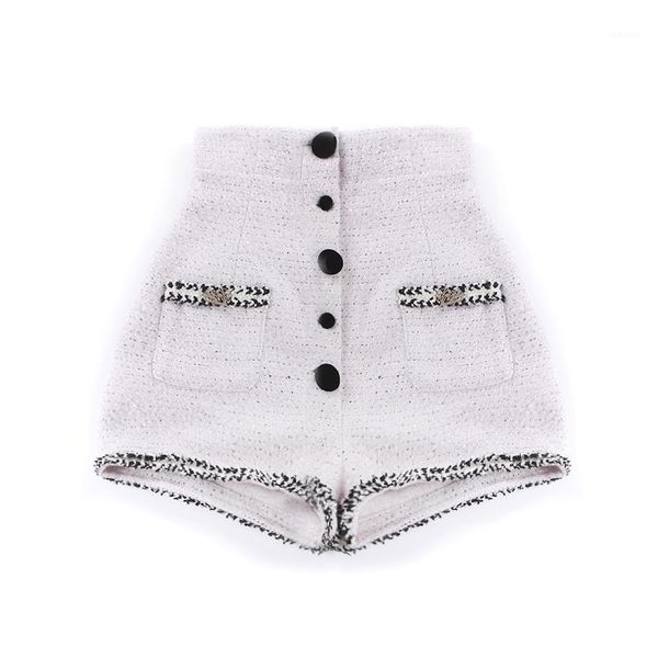 le palais vintage 2020 winter elegant vintage slim high rise warm shorts women pockets decoration embroidery buttons placket1, White;black
le palais vintage 2020 winter elegant vintage slim high rise warm shorts women pockets decoration embroidery buttons placket1, White;black