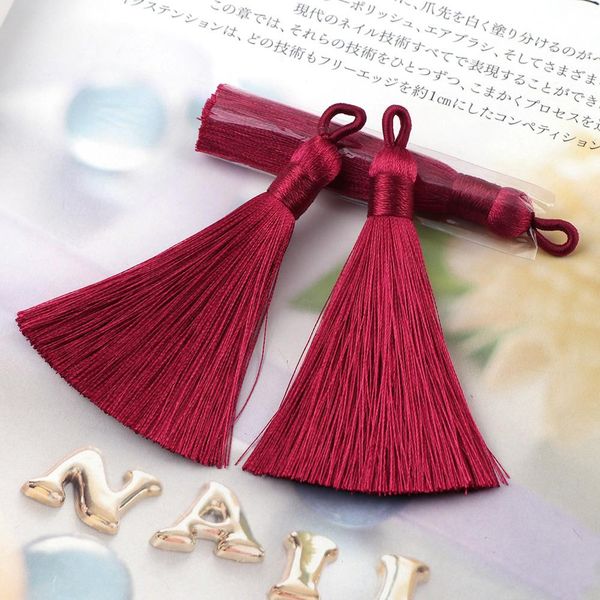 8cm long colorful 5pcs satin silk tassel brush for earring charm pendant cottontassels diy jewelry making findings h jlljmc
8cm long colorful 5pcs satin silk tassel brush for earring charm pendant cottontassels diy jewelry making findings h jlljmc