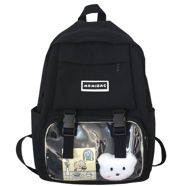 student girl transparent backpack cute women clear school bag lady book jelly backpack kawaii waterproof nylon bag female trendy c1223
student girl transparent backpack cute women clear school bag lady book jelly backpack kawaii waterproof nylon bag female trendy c1223