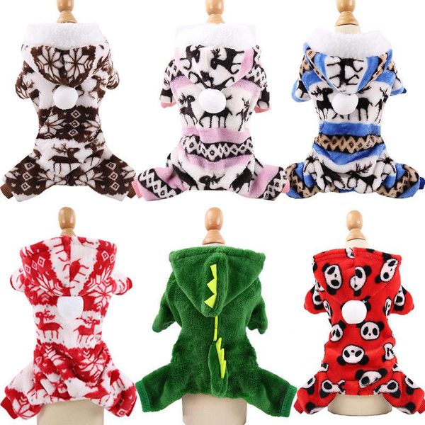 dog apparel clothes cosplay cat sostume pet for small four seasons sweater keep warm winter 2021